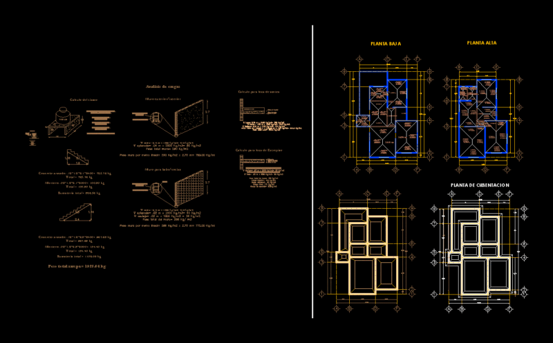 Structures Of A Home DWG Detail for AutoCAD