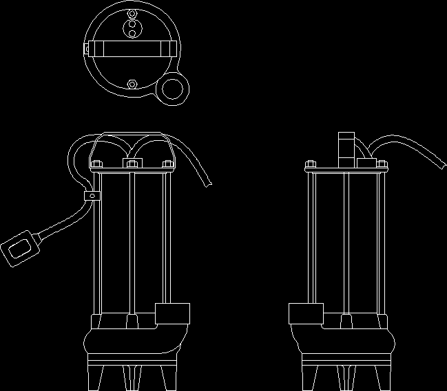 water pump isometric symbol