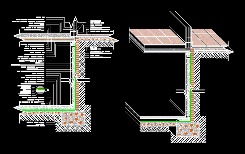 Submuracion DWG Detail for AutoCAD