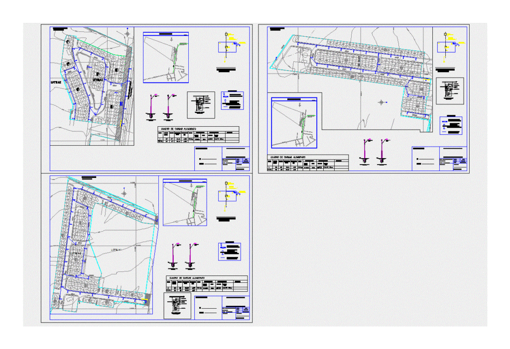Subsidized Housing Complex DWG Plan for AutoCAD