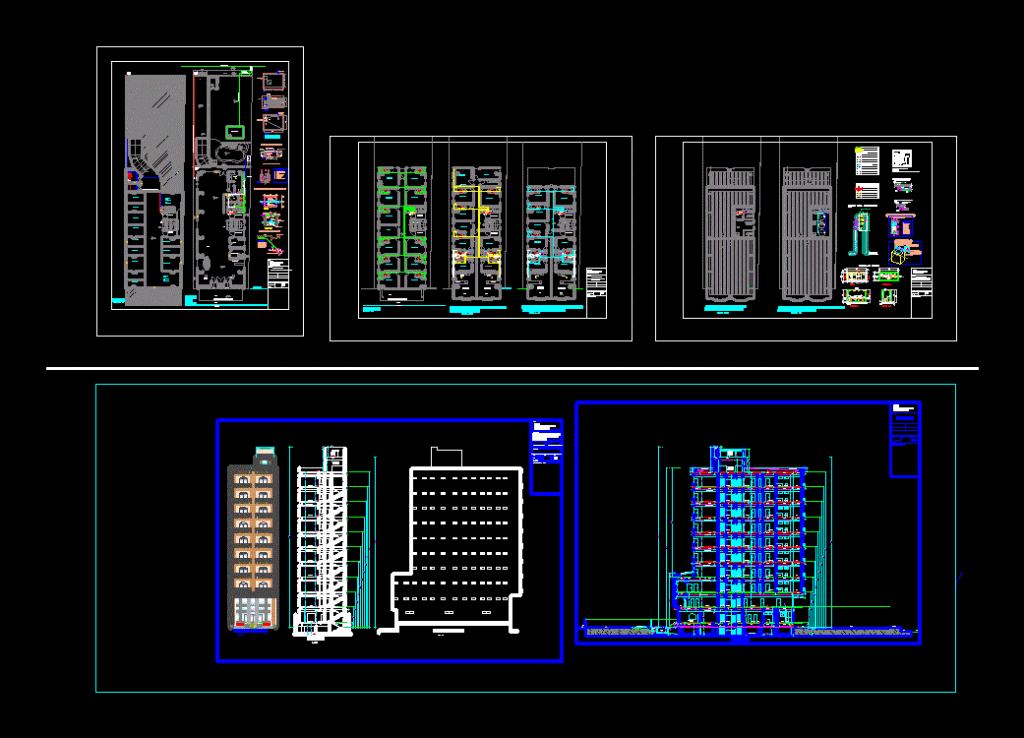 Suites Hotel Tiburon – Facilities DWG Block for AutoCAD
