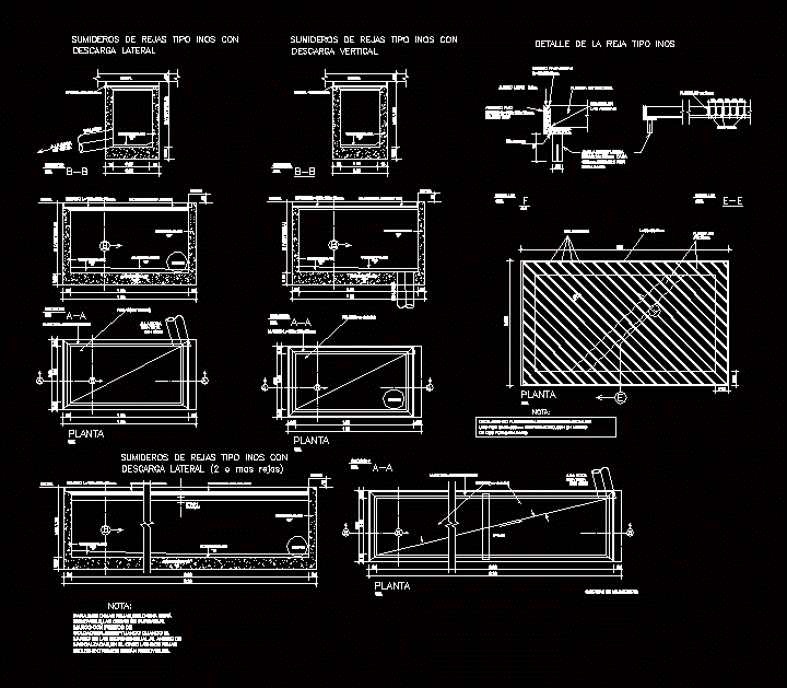 Sumps DWG Section for AutoCAD • Designs CAD