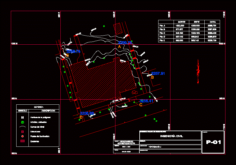 contour surveying Detail in dwg file - Cadbull