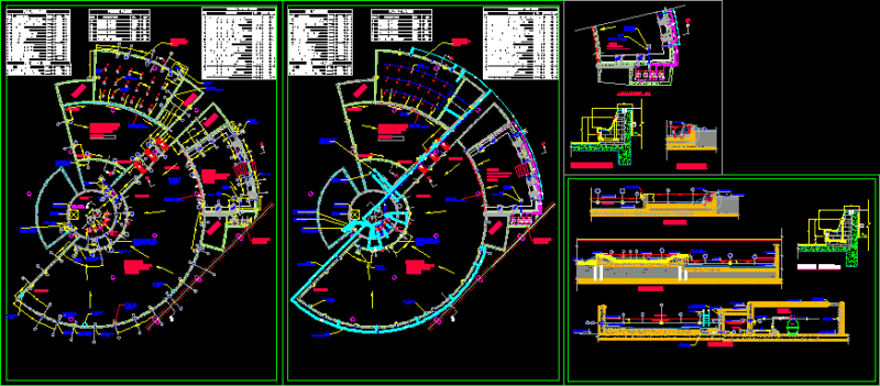 Swimming Pool DWG Section for AutoCAD