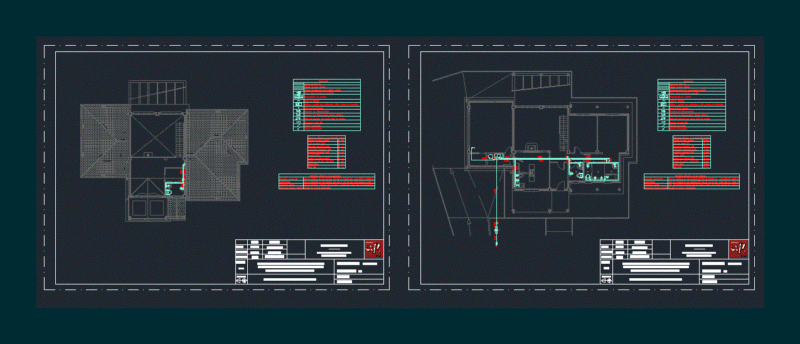 System And Agua Fria Agua Caliente Family DWG Block for AutoCAD