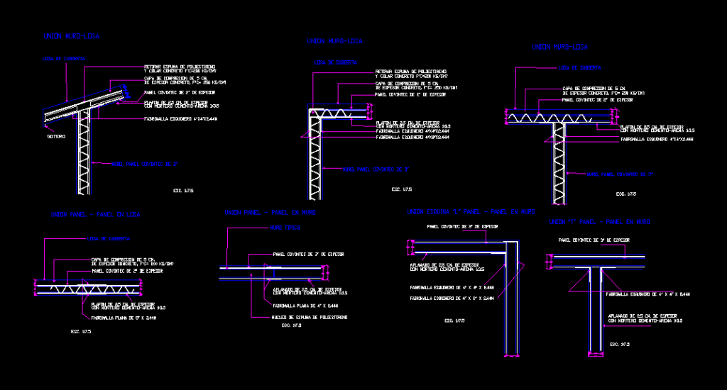 System Details Electropanel DWG Plan for AutoCAD