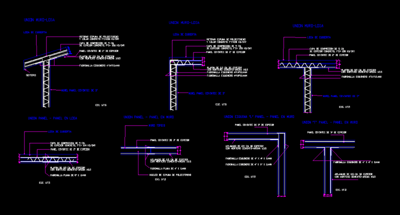 System Details Electropanel DWG Plan for AutoCAD