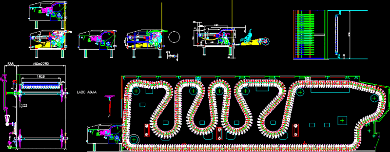 Table Load Washer Bottle DWG Block for AutoCAD