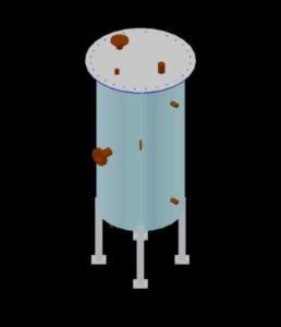 Tank 3D DWG Model for AutoCAD