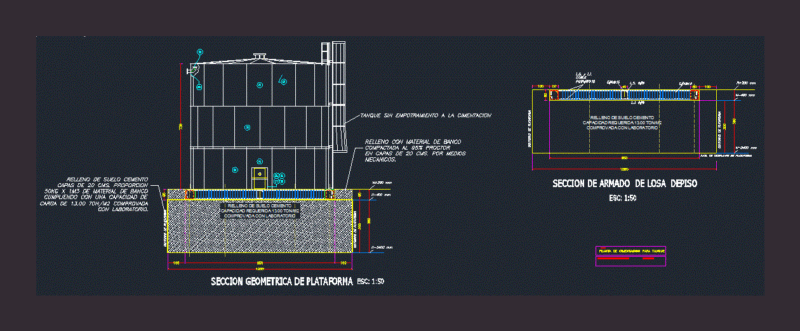Tank DWG Block for AutoCAD