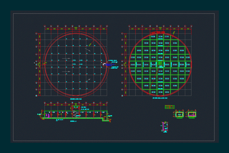 Tank DWG Detail for AutoCAD