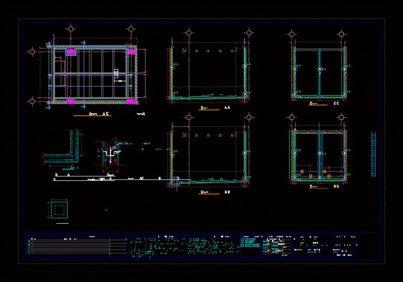 Tanker Plane DWG Plan for AutoCAD