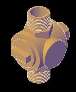 Tap Valve 34 DWG Block for AutoCAD
