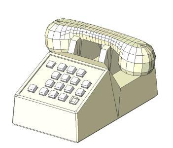 Telefono 3D RFA Model
