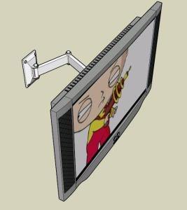 Television 3D SKP Model for SketchUp