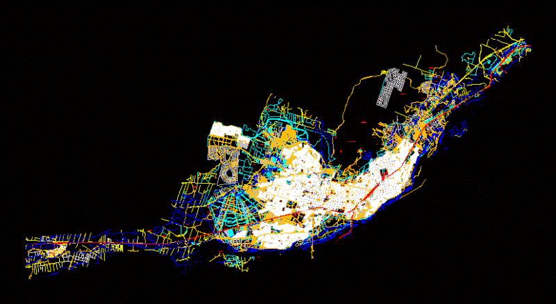 Temuco DWG Block for AutoCAD