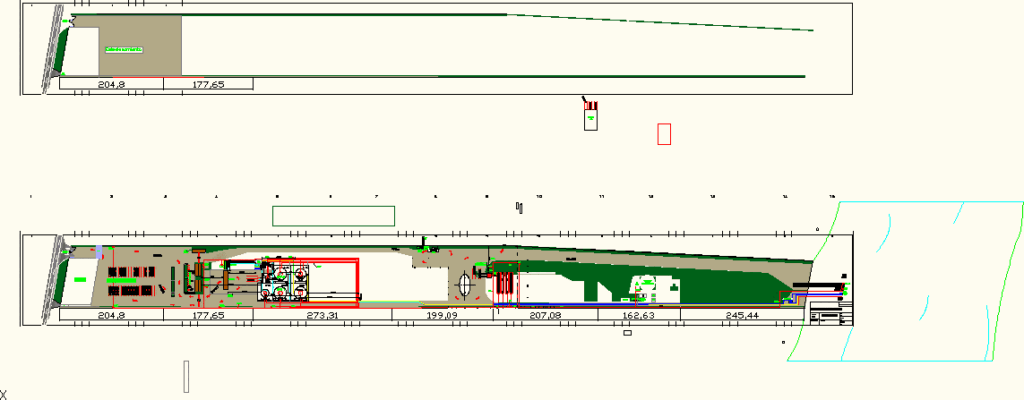 Terminal Project DWG Full Project for AutoCAD
