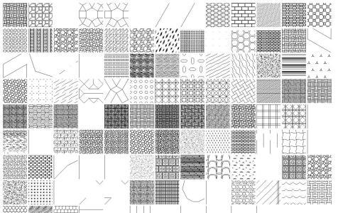 free autocad hatch patterns tile