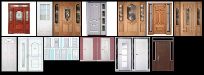 Textures Front Doors 2D JPG Full Project Graphics