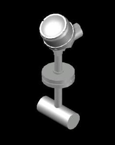 Thermocouple DWG Block for AutoCAD