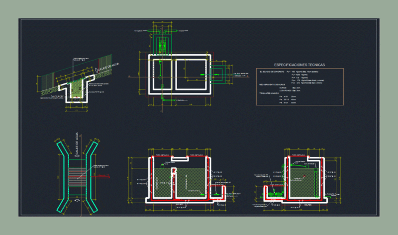 Tirolesa Takes Small And Rural Housing Reservoir DWG Block for AutoCAD