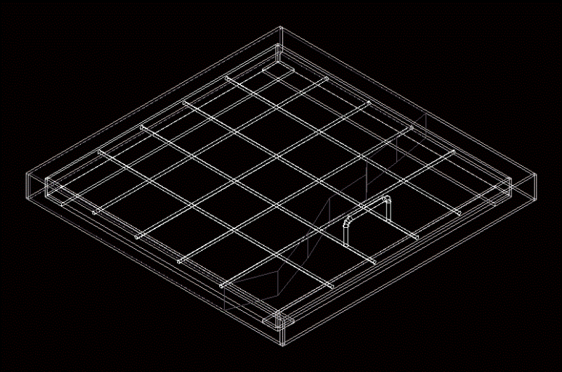 Top Health Record (Frame And Trim) DWG Detail for AutoCAD