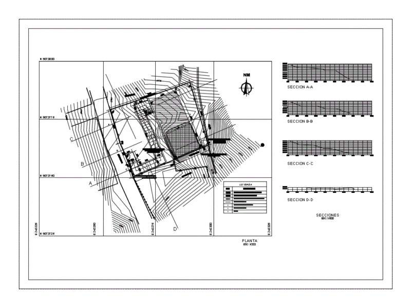 Topografia DWG Block for AutoCAD