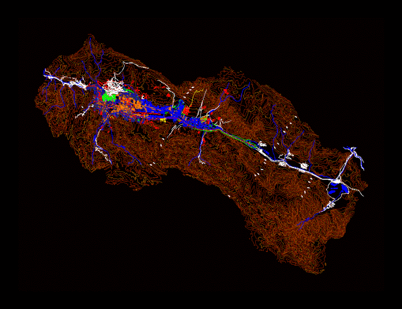 Topographic Pplano Cusco DWG Block for AutoCAD