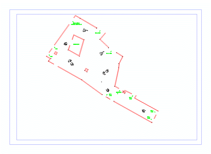 Topographical Survey DWG Block for AutoCAD