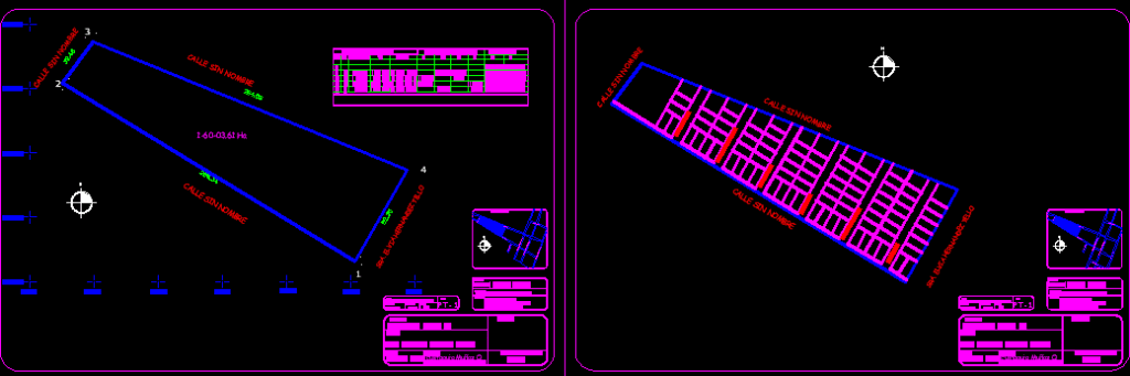 Topography DWG Block for AutoCAD