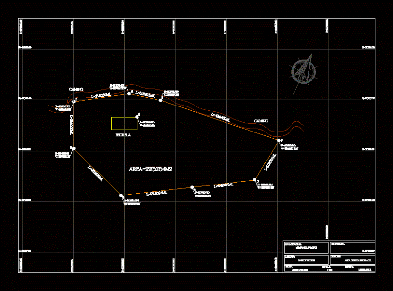 Topography DWG Plan for AutoCAD