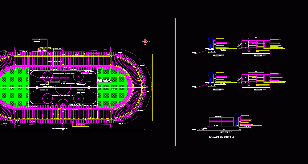 Track And Field Hockey Skating Wheels Standard Firs Cic DWG Full