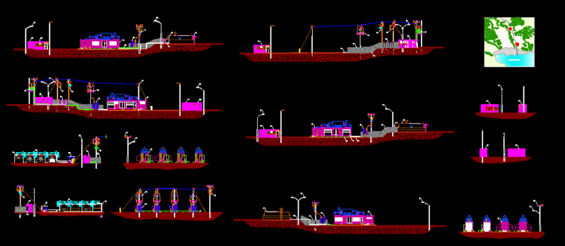 Transformers – Views DWG Elevation for AutoCAD