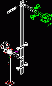 Transmitter Of Differential Pressure DWG Block for AutoCAD