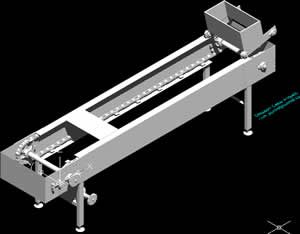 Transporting Machine DWG Block for AutoCAD
