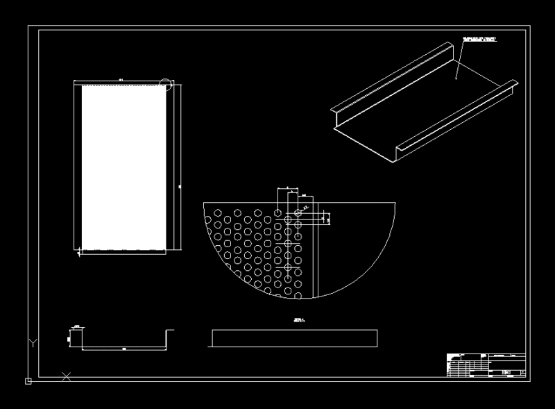 Trays DWG Block for AutoCAD
