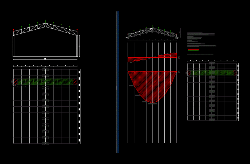 Triarticulada DWG Section for AutoCAD
