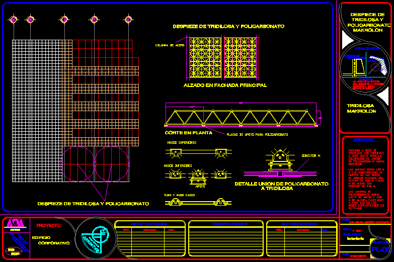 tridilosa_and_polycarbonate_structure_dwg_block_for_autocad_59517