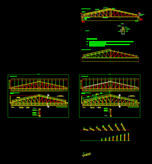 Truss Metal Roof DWG Detail for AutoCAD – Designs CAD