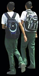 Two Boys Turned Walking 2D BMP Graphics Graphics