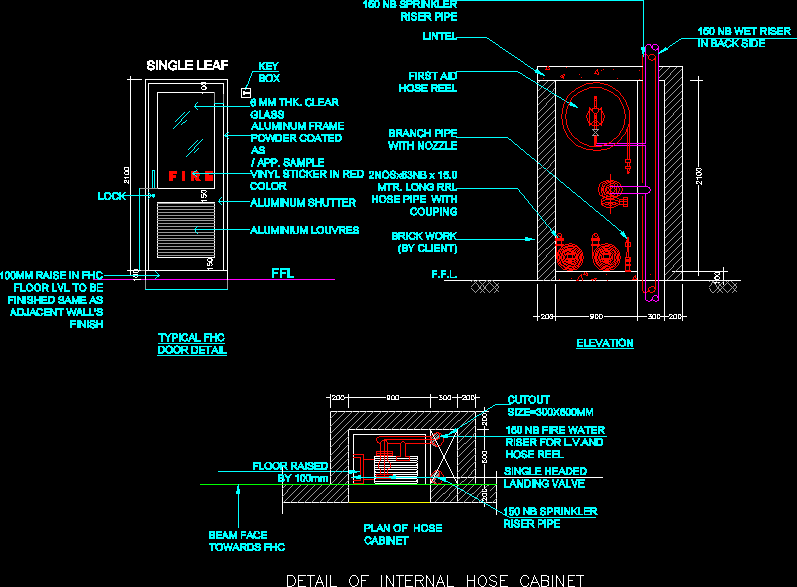 Typical Fhc Detail DWG Detail for AutoCAD • Designs CAD diagram of garage door components 