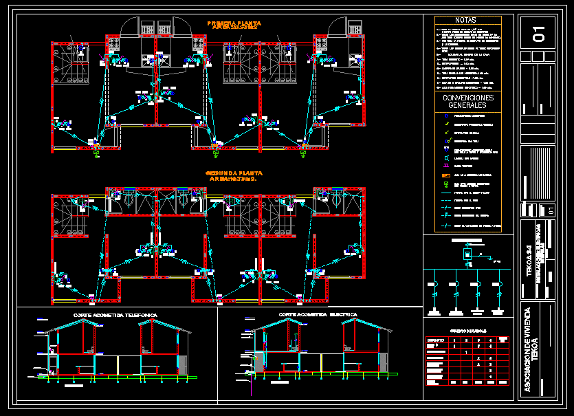 Typical House ; Electric DWG Block for AutoCAD * Designs CAD