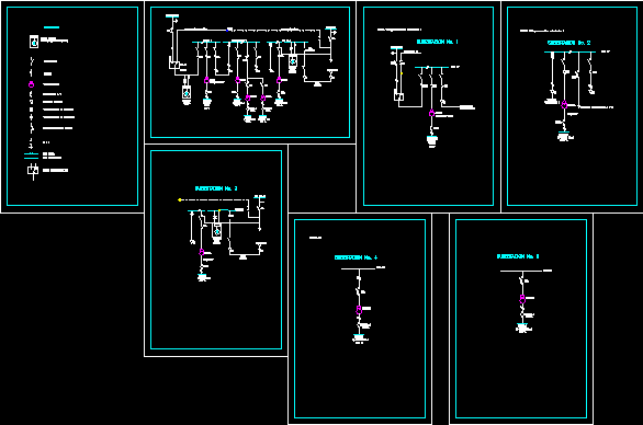 Unifilar Electric Diagram Of Sub
