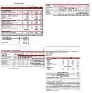 Unit Price; Budget; Schedule A Road XLS Excel Spreadsheet
