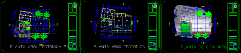 Universitary Gym DWG Full Project for AutoCAD