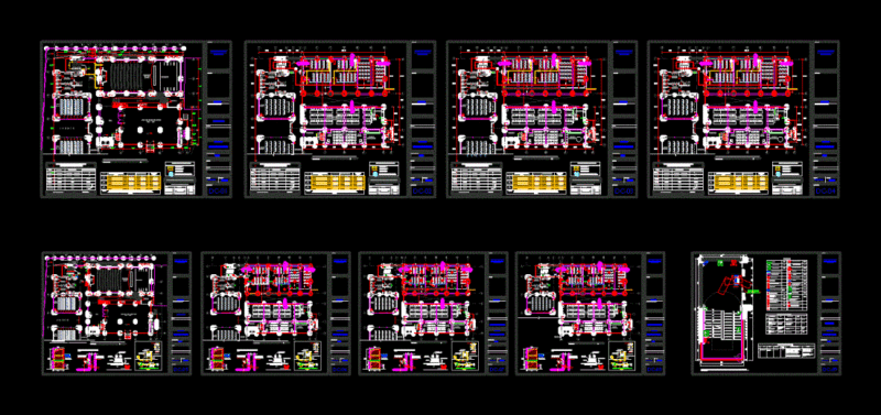 University Auditorium DWG Block for AutoCAD