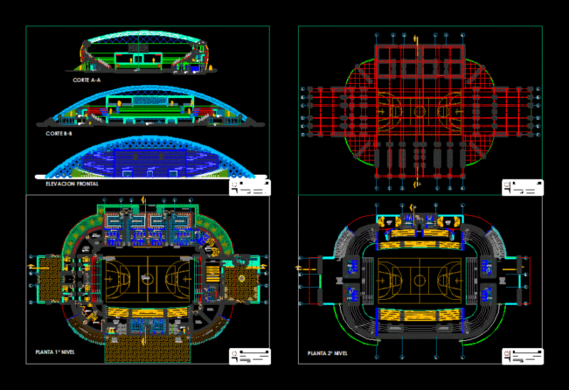University DWG Section for AutoCAD