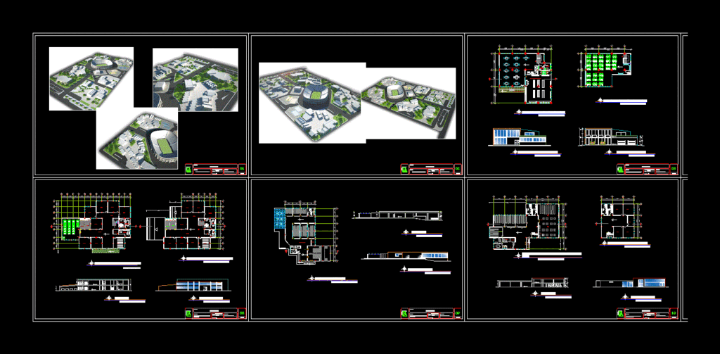 University DWG Section for AutoCAD