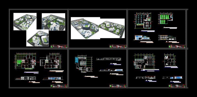 University DWG Section for AutoCAD