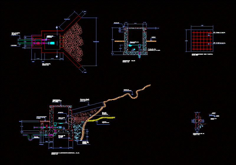 Uptake Spring DWG Block for AutoCAD